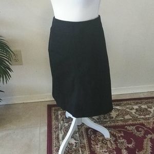 J.JILL nwt black pencil skirt size large